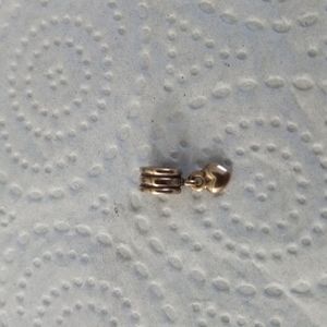 14k gold Pandora heart retired